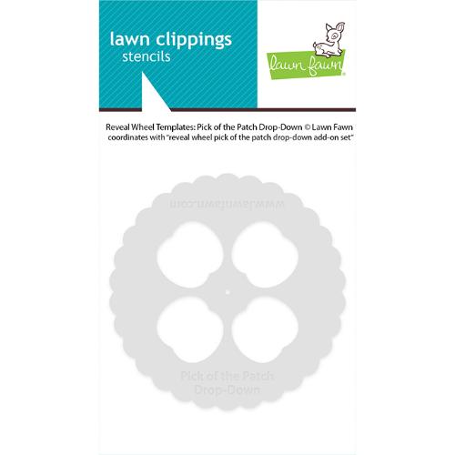 Lawn Fawn - Lawn Clippings - Reveal Wheel Templates: Pick of the Patch Drop-Down