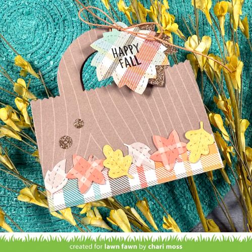 Lawn Fawn - Stamps - Tiny Tag Sayings: Fall