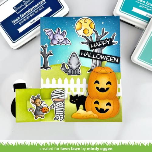 Lawn Fawn - Lawn Cuts - Knock, Knock, Who's There? Rectangle Door Add-On Dies