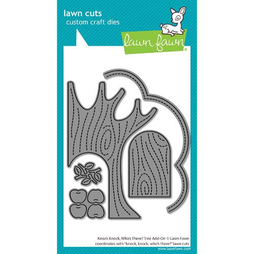 Lawn Fawn - Lawn Cuts - Knock, Knock, Who's There? Tree Add-On Dies