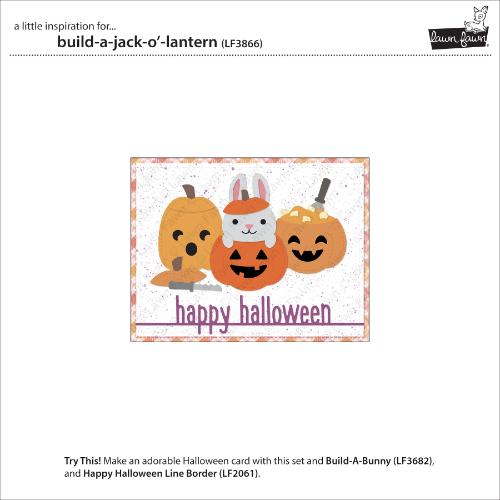 Lawn Fawn - Lawn Cuts - Build-A-Jack-O'-Lantern Dies