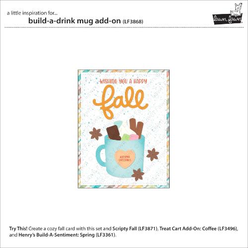 Lawn Fawn - Lawn Cuts - Build-A-Drink Mug Add-On Dies