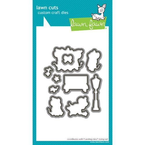 Lawn Fawn - Lawn Cuts - Caroling Mice Dies