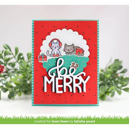 Lawn Fawn - Stamps - Cozy Cats