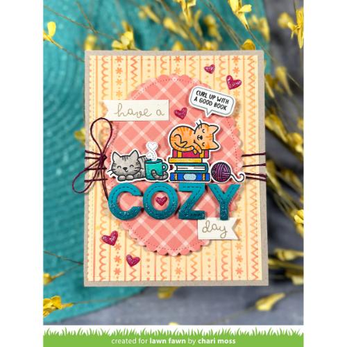Lawn Fawn - Stamps - Cozy Cats