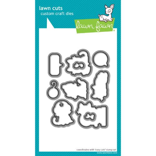 Lawn Fawn - Lawn Cuts - Cozy Cats Dies