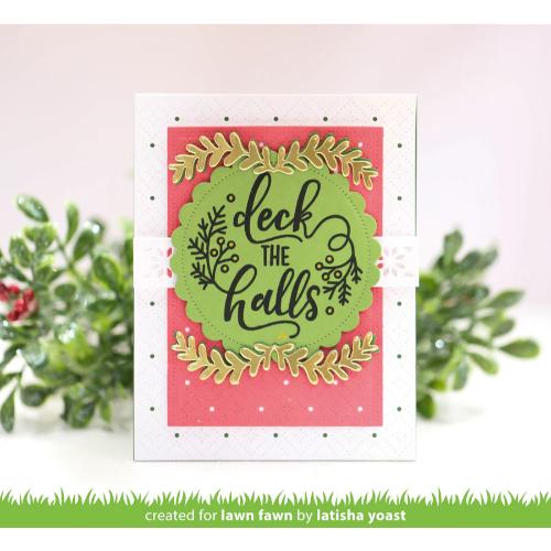 Lawn Fawn - Stamps - Big Messages: Christmas