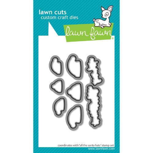Lawn Fawn - Lawn Cuts - All the Santa Hats Dies