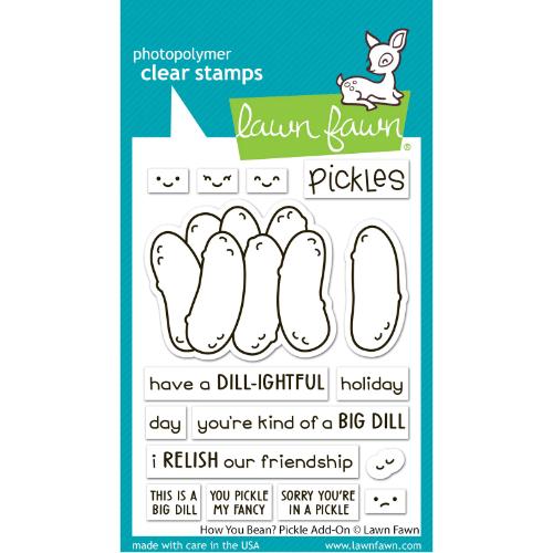 Lawn Fawn - Stamps - How You Bean? Pickle Add-On