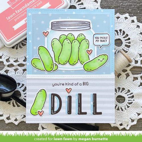 Lawn Fawn - Stamps - How You Bean? Pickle Add-On