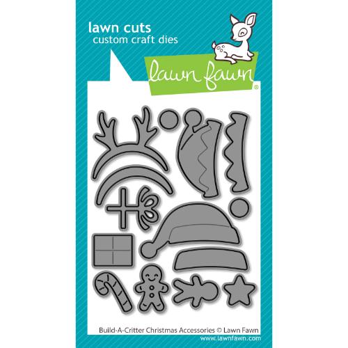 Lawn Fawn - Lawn Cuts - Build-A-Critter Christmas Accessories Dies