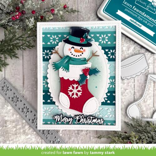 Lawn Fawn - Lawn Cuts - Christmas Stocking Dies