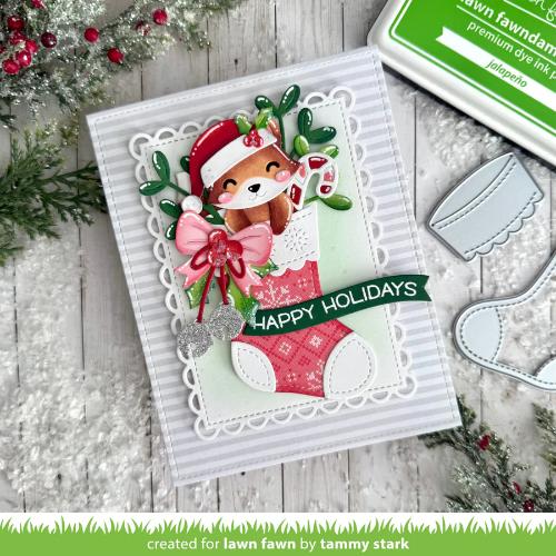 Lawn Fawn - Lawn Cuts - Christmas Stocking Dies