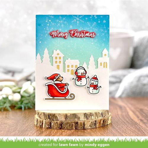 Lawn Fawn - Lawn Cuts - Village Hillside Border Dies