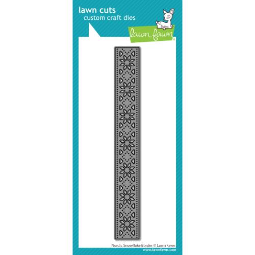 Lawn Fawn - Lawn Cuts - Nordic Snowflake Border Die