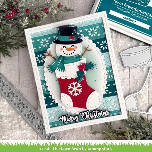 Lawn Fawn - Lawn Cuts - Nordic Snowflake Border Die