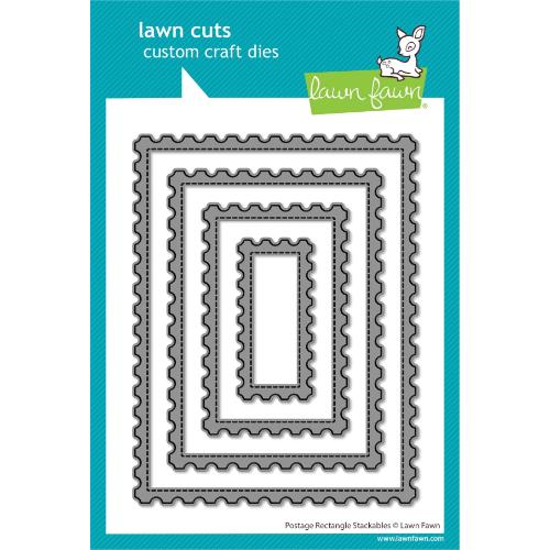 Lawn Fawn - Lawn Cuts - Postage Rectangle Stackables Dies