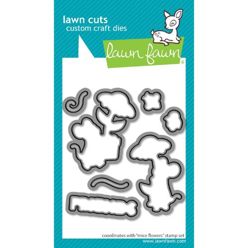 Lawn Fawn - Lawn Cuts - Mice Flowers Dies