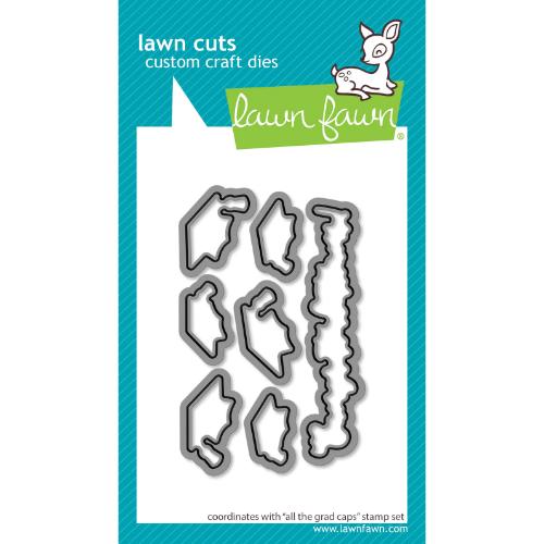 Lawn Fawn - Lawn Cuts - All the Grad Caps Dies