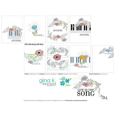 Gina K Designs - BUNDLE - Life is The Song