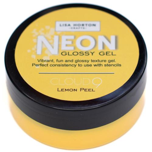 Lisa Horton Crafts Neon Glossy Gel Lemon Peel