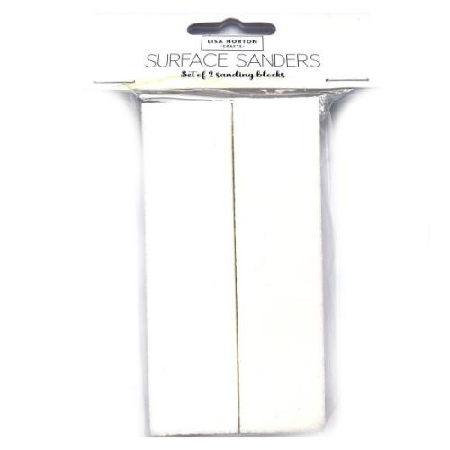 Lisa Horton Crafts Surface Sanders - Set of 2 Sanding Blocks