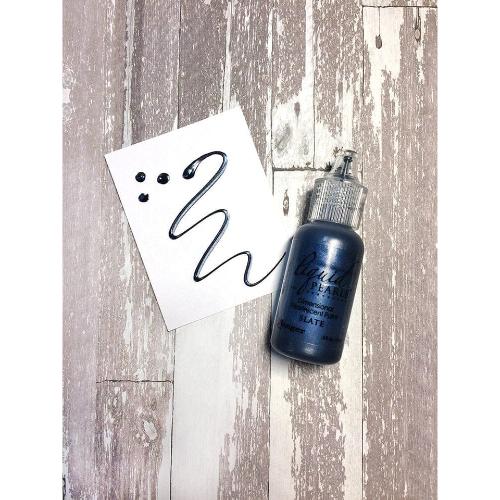 Ranger Liquid Pearls Dimensional Pearlescent Paint .5oz Slate