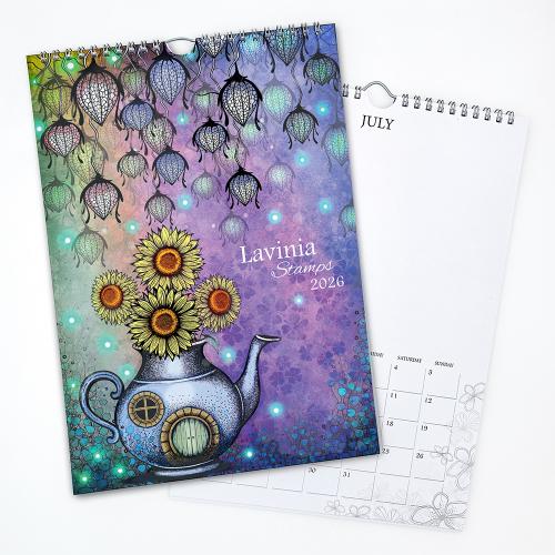 Lavinia Stamps - 2026 Lavinia Calendar - Postage as per Actual