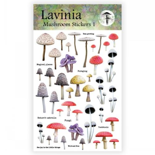 Lavinia Stamps - Mushroom Stickers 1
