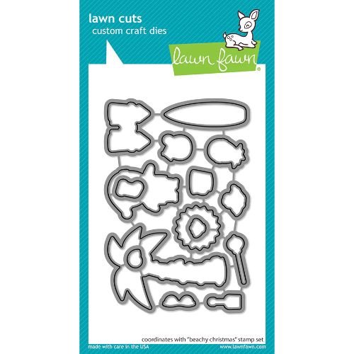 Lawn Fawn - Lawn Cuts - Beachy Christmas Dies