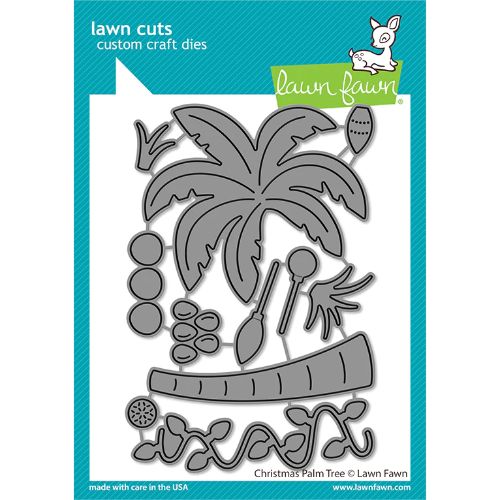 Lawn Fawn - Lawn Cuts - Christmas Palm Tree Dies