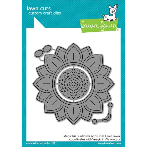 Lawn Fawn - Lawn Cuts - Magic Iris Sunflower Add-On Dies
