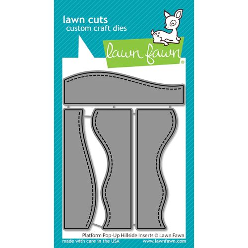 Lawn Fawn - Lawn Cuts - Platform Pop-Up Hillside Inserts