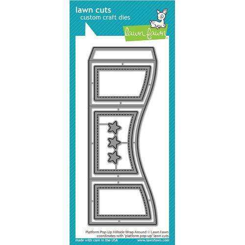 Lawn Fawn - Lawn Cuts - Platform Pop-Up Hillside Wrap Around