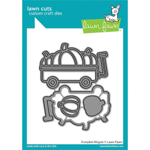 Lawn Fawn - Lawn Cuts - Pumpkin Wagon Dies