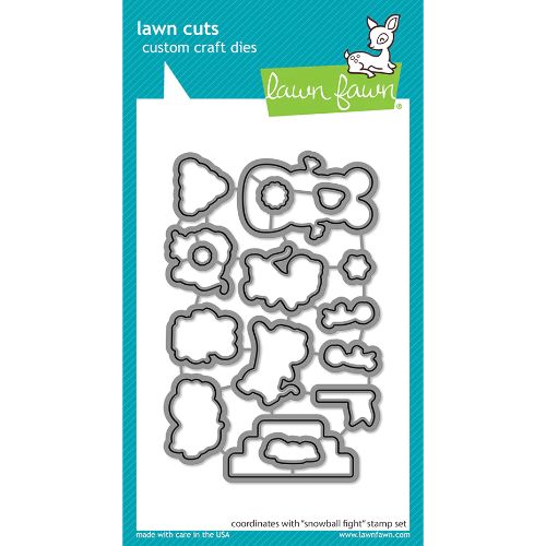 Lawn Fawn - Lawn Cuts - Snowball Fight Dies