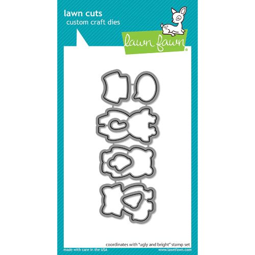 Lawn Fawn - Lawn Cuts - Ugly and Bright Dies