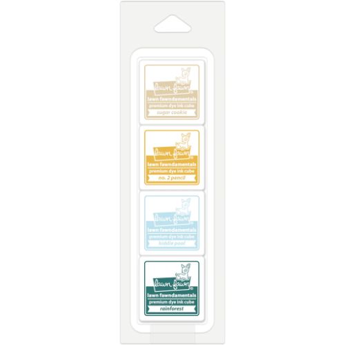 Lawn Fawn - Lawn Inks - Sandy Shore Ink Cube Pack