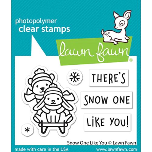 Lawn Fawn - Stamps - Snow One Like You