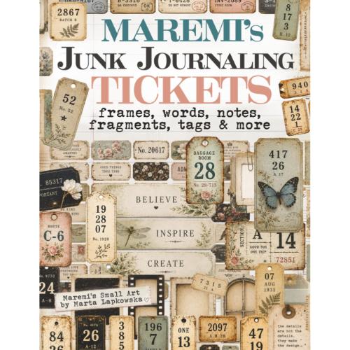 Maremi's Small Art - Junk Journaling TICKETS - Postage as per actual
