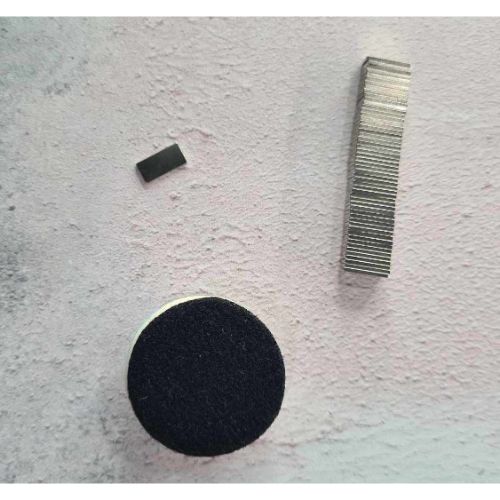 Small Rectangular Block Magnets 10x5x1mm (Pack of 50)