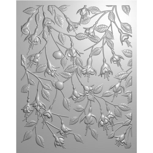 Memory Box - Fuchsia Cascade 3D Embossing Folder