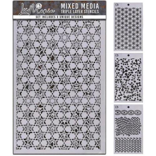 Ciao Bella Stencil Mix Triple Layer Set #001 (MD001)