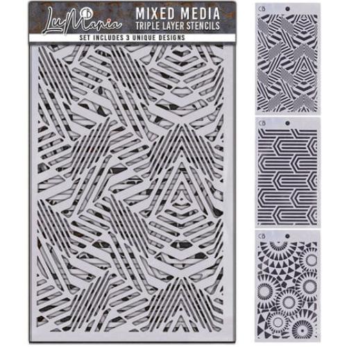 Ciao Bella Stencil Mix Triple Layer Set #003 (MD003)