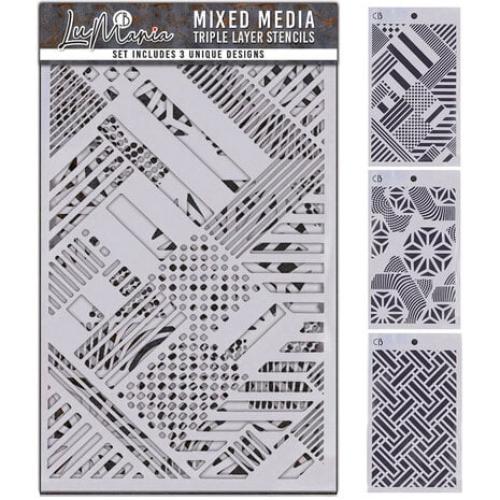 Ciao Bella Stencil Mix Triple Layer Set #005 (MD005)
