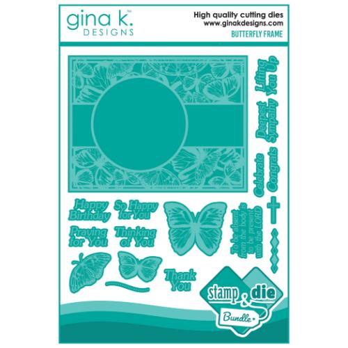Gina K Designs - BUNDLE - Butterfly Frame