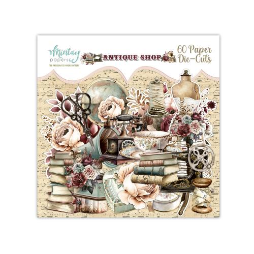 Mintay - Paper Die-Cuts - Antique Shop, 60 pcs