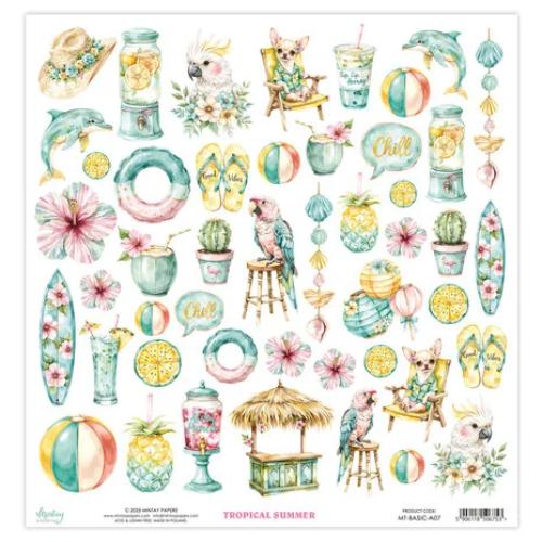 Mintay Basic 12x12 Inch Elements Tropical Summer (MT-BASIC-A07) - Postage as per actual