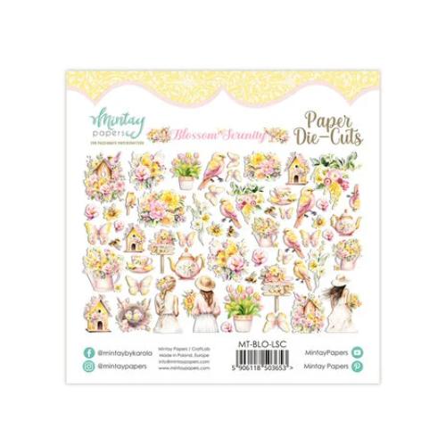 Mintay - Paper Die-Cuts - Blossom Serenity, 60 pcs