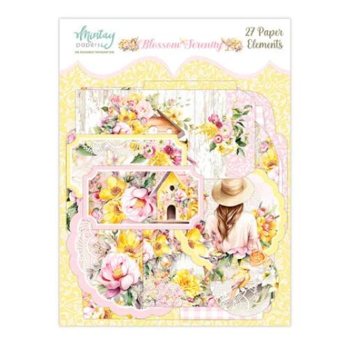 Mintay - Paper Die-Cuts - Blossom Serenity, 60 pcs